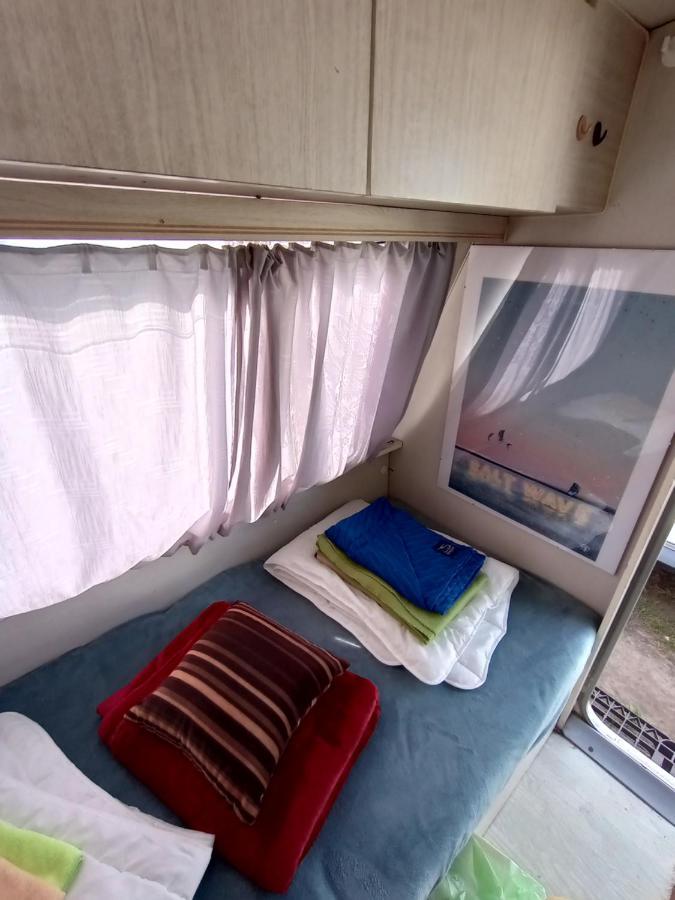 Ferienwohnung Przyczepa Niewiadow Surf Wioska Jastarnia Exterior foto